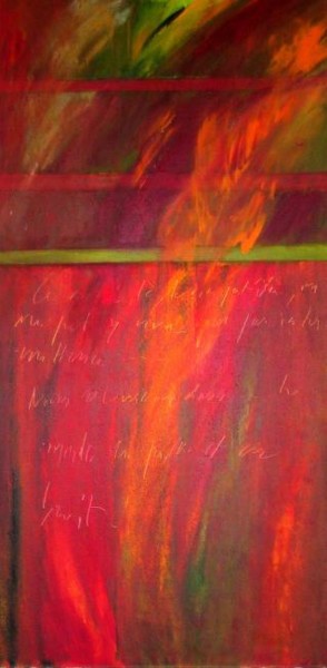 Peinture intitulée "Le monde en prose e…" par Briga, Œuvre d'art originale, Acrylique