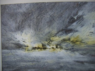 Peinture intitulée "ANTARTIQUE" par Marc Lerude, Œuvre d'art originale