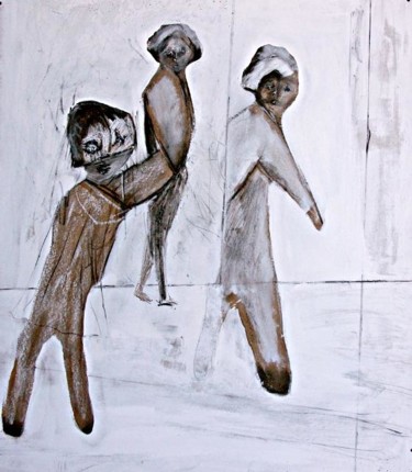 Peinture intitulée "Les Simples #10" par Christian Cerisola, Œuvre d'art originale, Huile