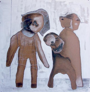 Peinture intitulée "Les Simples # 14" par Christian Cerisola, Œuvre d'art originale