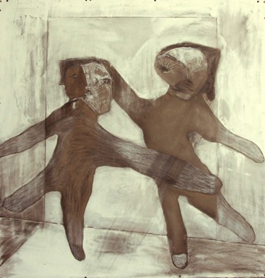 Peinture intitulée "Les Simples #23" par Christian Cerisola, Œuvre d'art originale, Huile