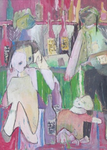Peinture intitulée "Les Simples #25" par Christian Cerisola, Œuvre d'art originale