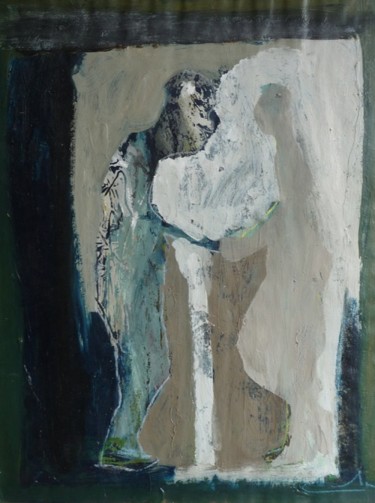 Peinture intitulée "Les couples #14" par Christian Cerisola, Œuvre d'art originale