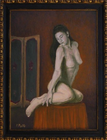 "Seduzione" Pittura intitolato ""Seduzione"" da Artepignato, Opera d'arte originale