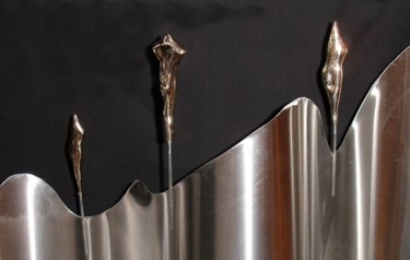 Sculpture titled "Ascendancy" by Metal-I-Genics Studio, Original Artwork