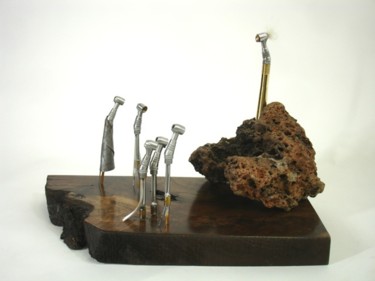 Sculpture titled "The Master" by Metal-I-Genics Studio, Original Artwork