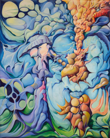 Naturally High - Естественно Улетно Painting titled "Naturally High - Ес…" by Victor X, Original Artwork, Oil