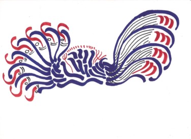 Dessin intitulée "monart-008.jpg" par Merito Said, Œuvre d'art originale, Autre