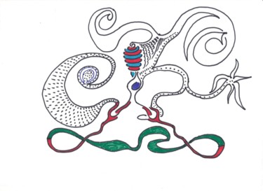 Dessin intitulée "monart-016.jpg" par Merito Said, Œuvre d'art originale, Autre