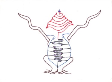 Dessin intitulée "monart-021.jpg" par Merito Said, Œuvre d'art originale, Autre