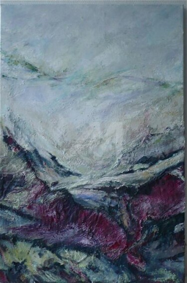 Peinture intitulée "corbiere -le bugara…" par Josiane Chauvin, Œuvre d'art originale, Huile