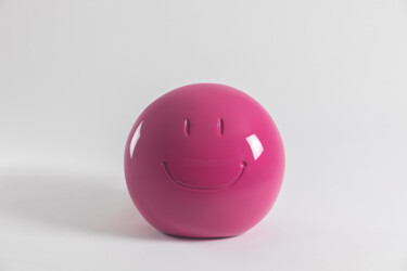 Smiley Sculpture titled "Smiley" by Michal Fuhrer, Original Artwork, Casting