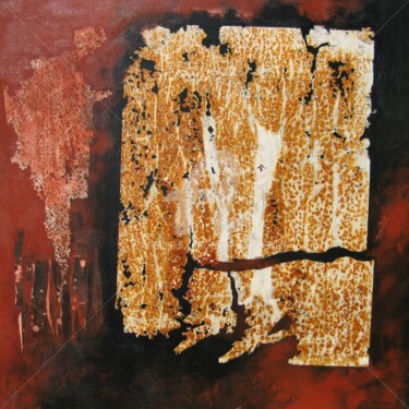 Peinture intitulée "Mémoire oubliée n°2" par Anne-Marie Mary, Œuvre d'art originale, Acrylique
