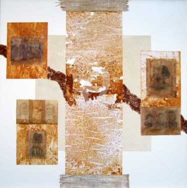 Peinture intitulée "Mémoire oubliée n°22" par Anne-Marie Mary, Œuvre d'art originale, Acrylique
