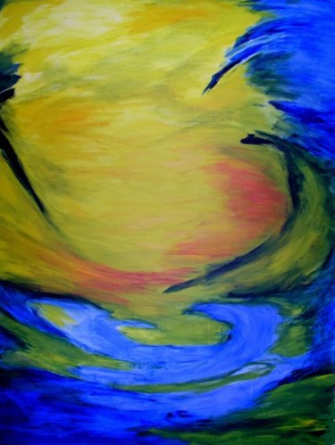 Peinture intitulée "Diptyque 2, Acryliq…" par Briga, Œuvre d'art originale, Acrylique