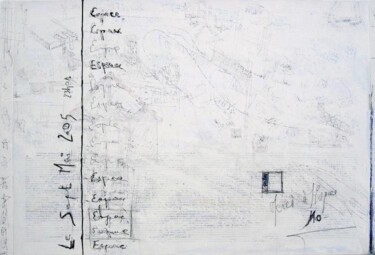 Peinture intitulée "Espace 110" par Eric Ullrich, Œuvre d'art originale