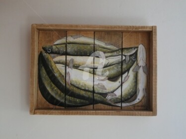 Peinture intitulée "PETITE CAISSE DE BR…" par Philippe Coeurdevey, Œuvre d'art originale, Acrylique