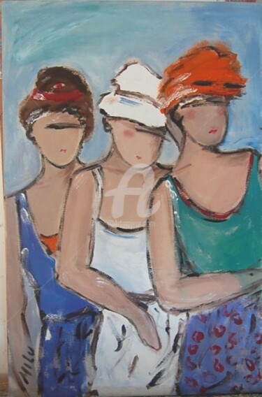 제목이 "tres mulheres"인 미술작품 Milu Petersen로, 원작