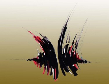 Peinture intitulée "SANS TITRE" par Farid Ait Aoudia, Œuvre d'art originale