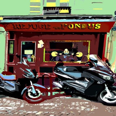 Digital Arts titled "Refuge" by Angelo Di Pietrantonio, Original Artwork