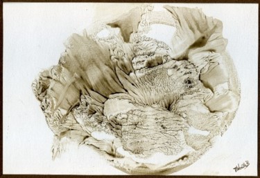 Peinture intitulée "paysage choisi" par Marie-Noelle Bauchot, Œuvre d'art originale