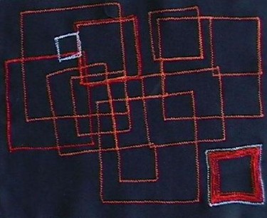 Sculpture titled "Carrés" by Jivko Sedlarski, Original Artwork, Mixed Media