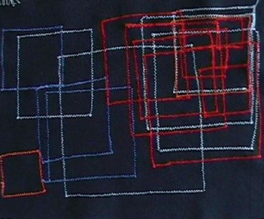 Sculpture titled "Carrées 2" by Jivko Sedlarski, Original Artwork, Mixed Media