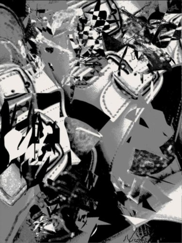 Digital Arts titled "Bucxles" by Nick Mancuso, Original Artwork, Digital Painting