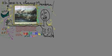 Digital Arts titled "Charming Macademia" by Nick Mancuso, Original Artwork, Digital Painting
