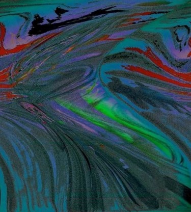 Digital Arts titled "Scream" by Nick Mancuso, Original Artwork, Digital Painting