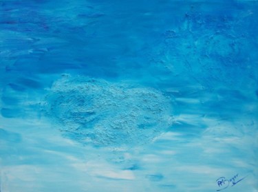 Peinture intitulée "Atoll" par Anne-Marie Boyer, Œuvre d'art originale