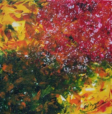 Peinture intitulée "Colère" par Anne-Marie Boyer, Œuvre d'art originale