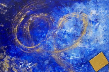 Peinture intitulée "Univers" par Anne-Marie Boyer, Œuvre d'art originale