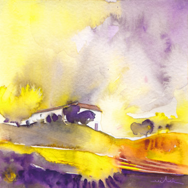 Painting titled "Dawn 16" by Miki De Goodaboom, Original Artwork, Oil