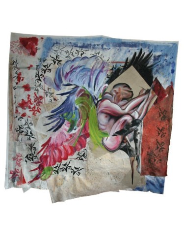 Peinture intitulée "ange" par Patrice Monnerie, Œuvre d'art originale