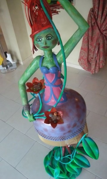 Sculpture intitulée "Daphnée" par Patrick Dupont, Œuvre d'art originale