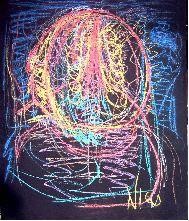 Painting titled "Untitled - 12" by Nick Mancuso, Original Artwork, Oil