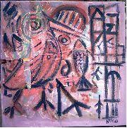 Painting titled "Untitled - 16" by Nick Mancuso, Original Artwork, Oil