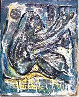Painting titled "Untitled - 32" by Nick Mancuso, Original Artwork, Oil