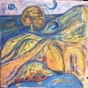 Painting titled "Untitled - 42" by Nick Mancuso, Original Artwork, Oil