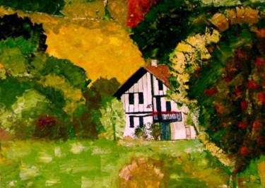 Peinture intitulée "Ttakoinenborda" par Rosedingue, Œuvre d'art originale