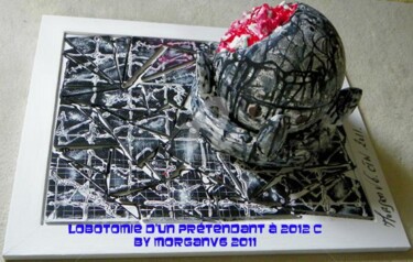 Peinture intitulée "Lobotomie d'un prét…" par Morganv6, Œuvre d'art originale