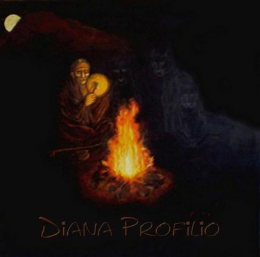 Pintura titulada "Invocacion (Serie M…" por Diana Profilio, Obra de arte original, Otro