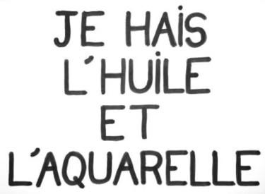 Peinture intitulée "AQUARELLE" par Toytoy, Œuvre d'art originale