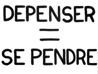 Peinture intitulée "DEPENSER" par Toytoy, Œuvre d'art originale