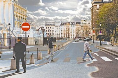摄影 标题为“Gants jaunes gants…” 由Pat Boe, 原创艺术品