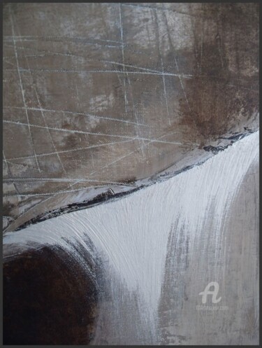 Peinture intitulée "Abstract" par Dany Baumberger, Œuvre d'art originale, Huile