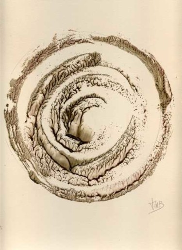 Peinture intitulée "tbvie-1.jpg" par Marie-Noelle Bauchot, Œuvre d'art originale