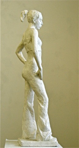 Sculpture titled "" Nadja "" by Alexey Kriventsov, Original Artwork