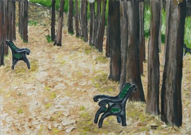 Картина под названием "Осень" - Timofei Gorea, Подлинное произведение искусства
